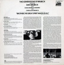 Brother, The Great Spirit Made Us All - LP - back cover 